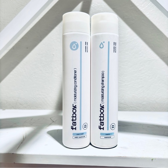 💧 Fatboy Moisturizing Shampoo + Conditioner Duo (8 oz each) ✨ - Picture 1 of 4